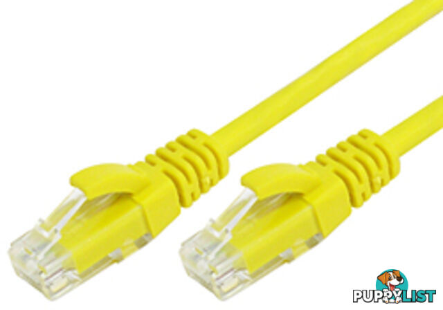 Comsol UTP-.3-6B-YEL 30cm RJ45 Cat 6 Patch Cable - Yellow - Comsol - 9332902010476 - UTP-.3-6B-YEL