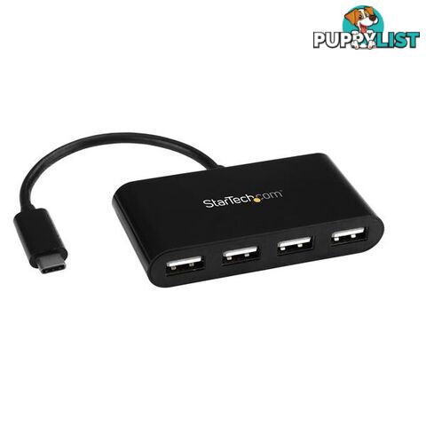 StarTech ST4200MINIC 4-Port USB-C Hub - Mini Hub - USB-C to 4x USB-A - USB 2.0 - StarTech - 065030874083 - ST4200MINIC