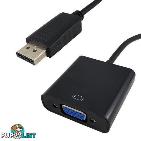 Shintaro SH-ADDPVGA DisplayPort (DP) to VGA Adapter - Shintaro - 9328257005656 - SH-ADDPVGA