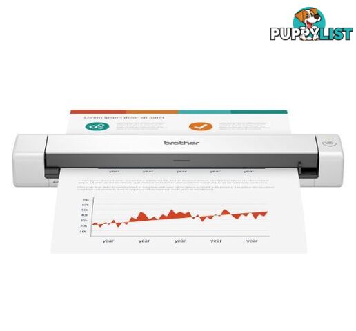 Brother DS-640 A4 Mobile Portable Document Scanner - Brother - 4977766800525 - DS-640