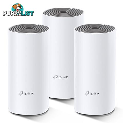 TP-Link Deco E4(3-pack) AC1200 Whole Home Mesh Wi-Fi System - TP-Link - 6935364086794 - DECO E4(3-PACK)