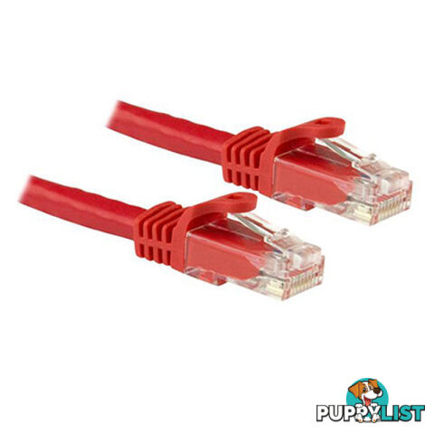 StarTech N6PATC15MRD 15 m Red Snagless Cat6 UTP Patch Cable - StarTech - 065030847070 - N6PATC15MRD