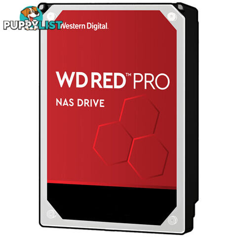 WD WD102KFBX Red PRO NAS 10TB 3.5" SATA 6Gb/s 7200RPM 256MB Cache HDD - WD - 718037866796 - WD102KFBX