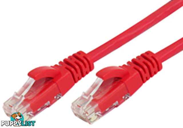 Comsol UTP-.5-6B-RED 50cm RJ45 Cat 6 Patch Cable - Red - Comsol - 9332902009753 - UTP-.5-6B-RED