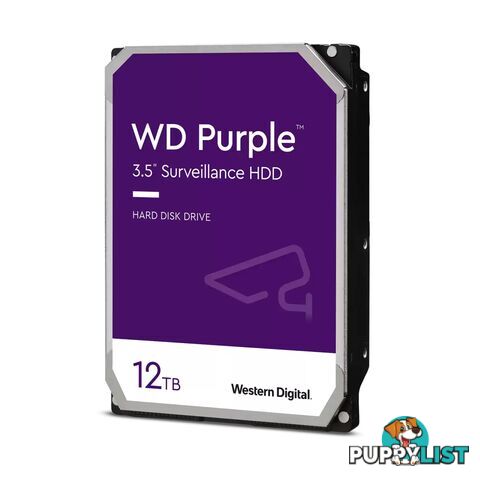 WD WD121PURP PURPLE PRO 3.5IN 12TB 256MB - WD - 718037889344 - WD121PURP