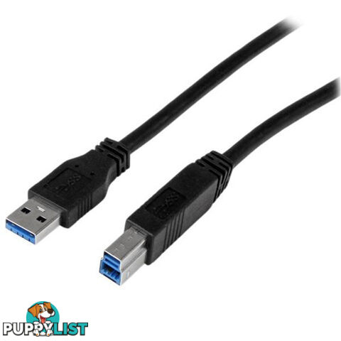 StarTech USB3CAB1M 1m 3 ft Certified USB 3.0 A to B Cable - StarTech - 065030850896 - USB3CAB1M