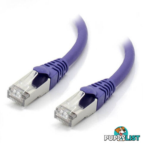 Alogic C6A-03-Purple-SH 3m Purple 10GbE Shielded CAT6A LSZH Network Cable - Alogic - 9350784005731 - C6A-03-Purple-SH