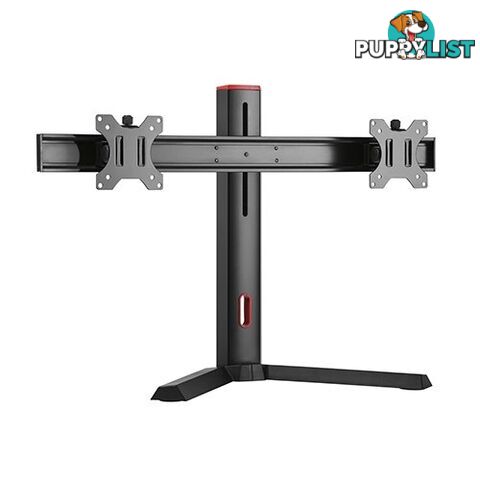 Brateck LDT32-T02 Dual Screen Classic Pro Gaming Monitor Stand Black - Brateck - 6956745160025 - LDT32-T02