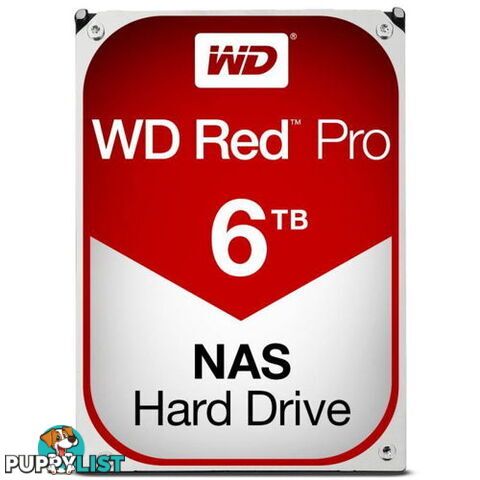 WD WD6003FFBX 6TB Red Pro 256MB 3.5" NAS Hard Drive - WD - 718037855943 - WD6003FFBX