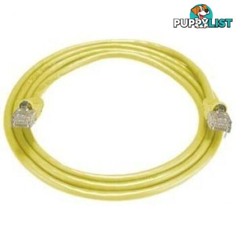 Cat6 Straight Network Cable 2m Yellow - Generic - 766623342360 - CAB-CAT6-2MY