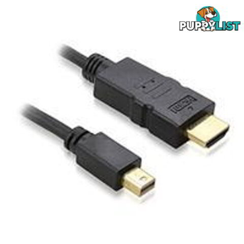 Mini Display Port Cable to Display Port 1.5 Meter CAB-DIS-MDTD1.5 - Generic - CAB-DIS-MDTD1.5