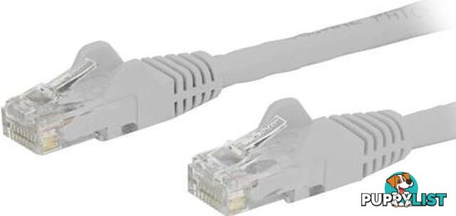 StarTech N6PATC50CMWH 0.5m White Snagless Cat6 Patch Cable - StarTech - 065030867658 - N6PATC50CMWH