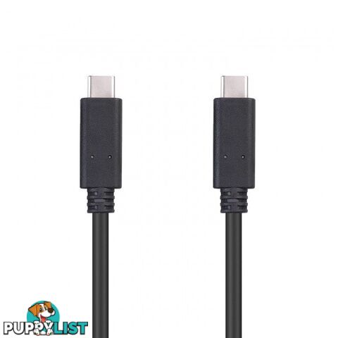 Simplecom CA512 USB-C to USB-C Cable USB 3.2 Gen2 10Gbps 5A 100W PD - 1M - Simplecom - 9350414002635 - CA512