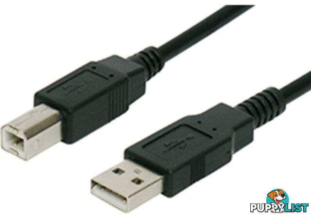 Comsol USB2-AB-02 2M USB 2.0 cable type A male-B male - 480Mbps - Comsol - 9332902002365 - USB2-AB-02