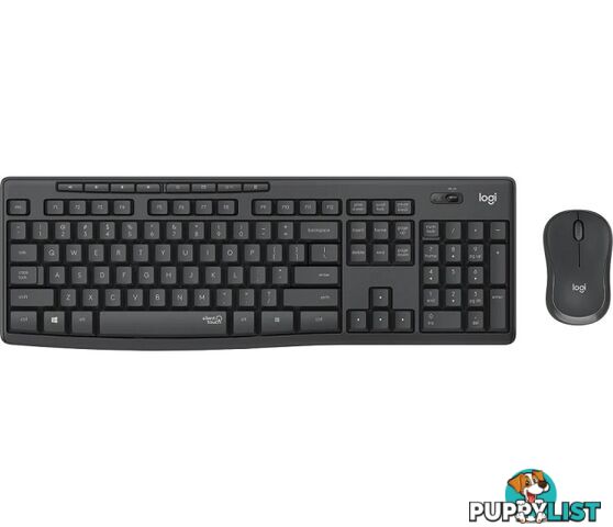 Logitech 920-009814 MK295 Wireless SILENT Keyboard AND Mouse COMBO 2.4GHZ USB RECEIVER - Logitech - 0097855161000 - 920-009814