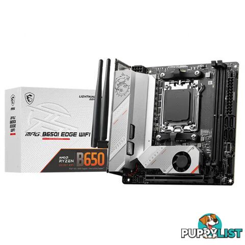 MSI MPG B650I EDGE WIFI AM5 mini-ITX Motherboard - MSI - 4711377010146 - MPG B650I EDGE WIFI