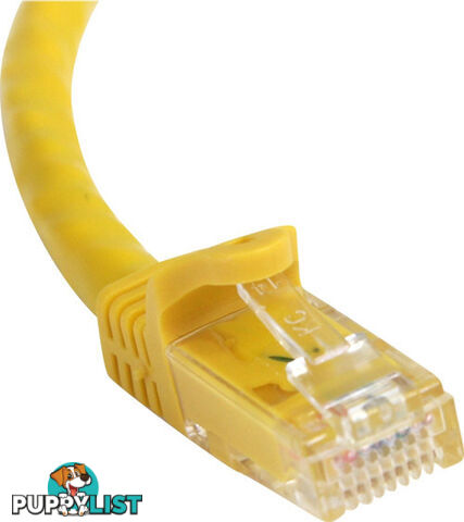 StarTech N6PATC3MYL 3m Yellow Snagless UTP Cat6 Patch Cable - StarTech - 065030859806 - N6PATC3MYL