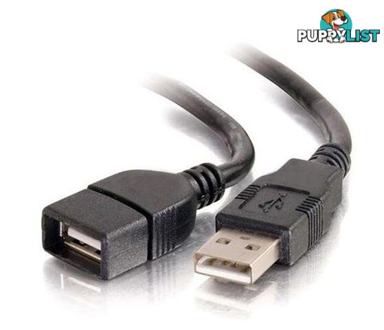 Alogic USB2-02-AA 2m USB 2.0 Type A to Type A Extension Cable - Male to Female - Alogic - 9319278840180 - USB2-02-AA