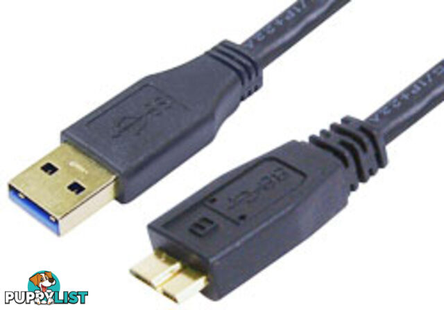 Comsol USB3-AMB-03 3M USB 3.0 Cable (A) Male - Micro (B) Male - 4.8Gbps - Comsol - 9332902005632 - USB3-AMB-03