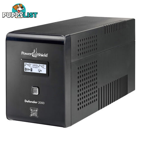 PowerShield PSD2000 Defender 2000VA / 1200W Line Interactive UPS with AVR - PowerShield - 9346909001191 - PSD2000