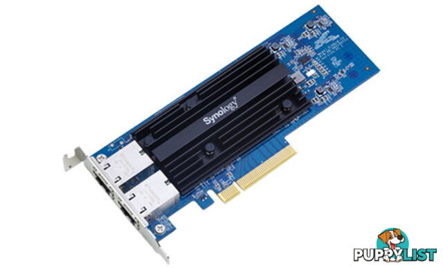 Synology E10G18-T2 Dual Port 10 Gigabit PCI Express Adapter Card - Synology - 846504003112 - E10G18-T2