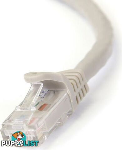 StarTech N6PATC3MGR 3m Gray Snagless UTP Cat6 Patch Cable - StarTech - 065030855679 - N6PATC3MGR