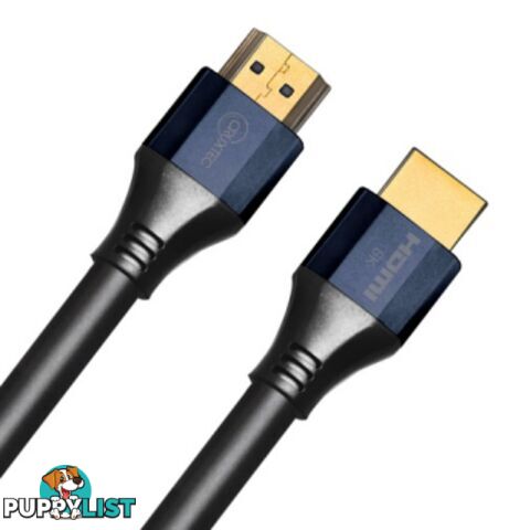 Cruxtec HC21-05-BK HDMI 2.1 8K with Ethernet Male to Male Cable 5m Black - Cruxtec - 787303420185 - HC21-05-BK