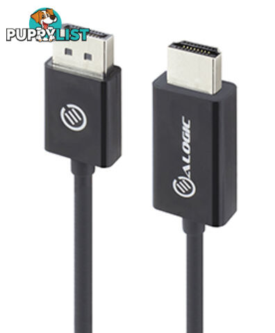 Alogic ELDPHD-01 Elements 1m DisplayPort to HDMI Cable - Male to Male - Alogic - 9350784009715 - ELDPHD-01