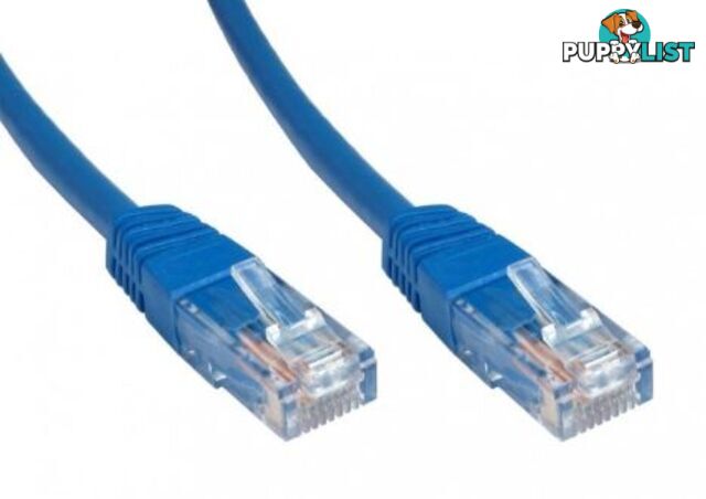 Cat6 0.25m Network Cable Blue - 8ware - 766623739931 - CAB-CAT6-0.25MB