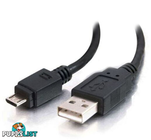 Alogic USB2-02-MCAB 2m USB 2.0 Cable Type A Male to Type B Micro Male - Alogic - 9319866048486 - USB2-02-MCAB