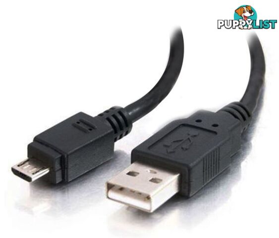 ALOGIC USB2-03-MCAB 3m USB 2.0 Type A to Type B Micro Cable - Male to Male - Alogic - 9350784010230 - USB2-03-MCAB