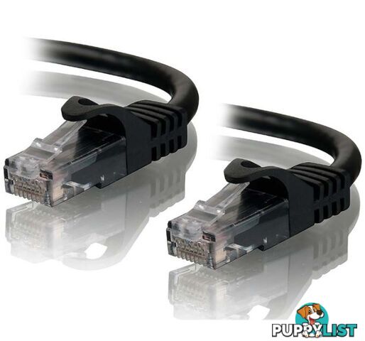 Alogic 2.5m Black CAT6 Network Cable C6-2.5-Black - Alogic - 9350784000774 - C6-2.5-Black