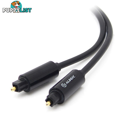 Alogic TL-AD-01 Premium 1m Fibre Toslink Digital Audio Cable -  Male to Male - Alogic - 9319308558931 - TL-AD-01