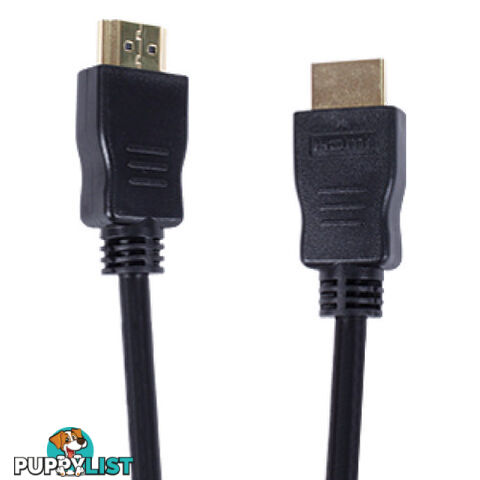 HDMI CB-HDMI-2M Cable V2.2 2m Gold/Black - Generic - 9335432025491 - CB-HDMI-2M