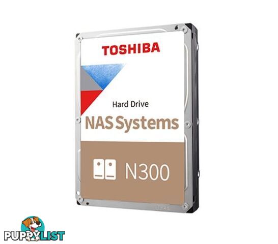 Toshiba HDWG21CUZSVA 3.5" 12TB 7200rpm 256MB N300 NAS Hard Drive - Toshiba - 4547808811248 - HDWG21CUZSVA