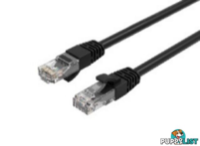 Cruxtec RC6-100-BK 10m Black 26AWG OFC(Oxygen Free Copper) CAT6 Network Cable - Cruxtec - 0787303421571 - RC6-100-BK