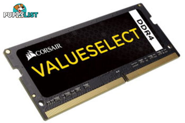 Corsair 8GB (1x8GB) CMSO8GX4M1A2133C15 DDR4 2133MHz SODIMM - Corsair - 843591067379 - CMSO8GX4M1A2133C15