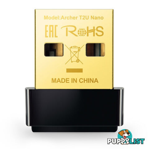 TP-Link Archer T2U Nano AC600 Nano Wireless USB Adapter - TP-Link - 846830071335 - Archer T2U Nano