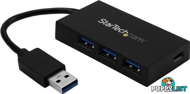 StarTech HB30A3A1CSFS 4 PORT USB 3.0 HUB - 3X USB A & 1X USB C - StarTech - 065030866118 - HB30A3A1CSFS