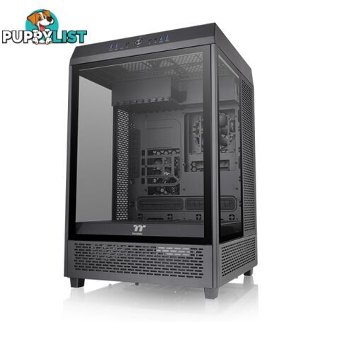 Thermaltake CA-1X1-00M1WN-00 The Tower 500 Tempered Glass Mid Tower Case Black Edition - Thermaltake - 841163081020 - CA-1X1-00M1WN-00