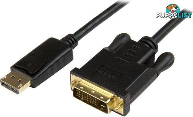 StarTech DP2DVI2MM3 DisplayPort to DVI converter Cable - 3ft - StarTech - 065030861533 - DP2DVI2MM3