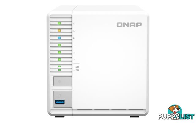 QNAP TS-364-4G 3-Bay NAS Celeron N5105/N5095 4GB - QNAP - 4711103080368 - TS-364-4G