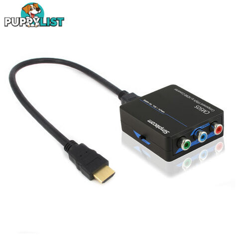 Simplecom CM505 YPbPr RGB Component + Audio R/L to HDMI Converter Full HD 1080p - Simplecom - 9350414000686 - CM505