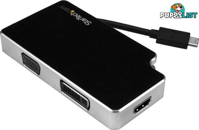 StarTech CDPVGDVHDB 3-in-1 USB-C to VGA DVI or HDMI - StarTech - 065030864442 - CDPVGDVHDB