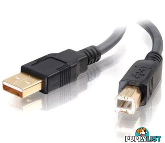 ALOGIC USB2-05-AB 5m USB 2.0 Cable Type A M -Type B - Alogic - 9319866027528 - USB2-05-AB