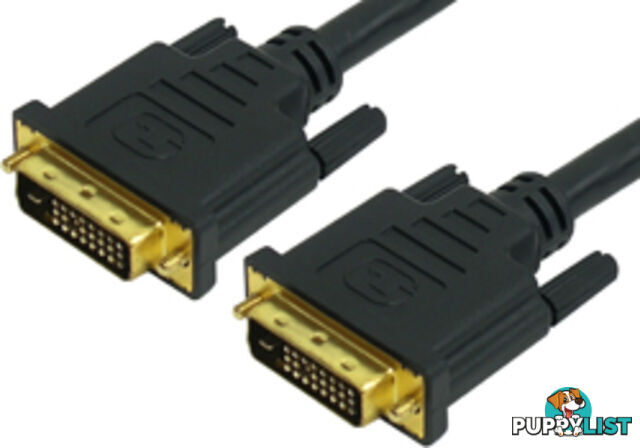 Comsol DVI-DDL-MM-10 10M DVI-D Digital Dual Link Cable - Male to Male - Comsol - 9332902009951 - DVI-DDL-MM-10