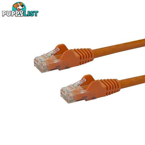 StarTech N6PATC10MOR 10m Orange Snagless UTP Cat6 Patch Cable - StarTech - 065030866637 - N6PATC10MOR