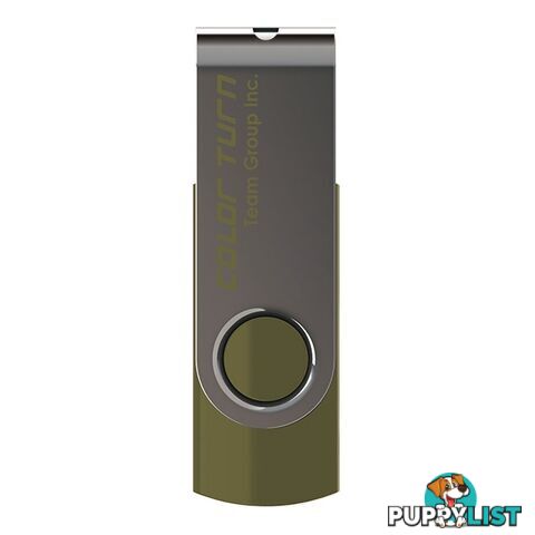 Team TE90264GG01 USB 2.0 Drive 64GB - Green - Team - 765441061804 - TE90264GG01