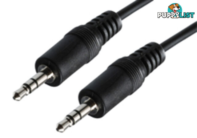 Comsol 35-MM-02 2M 3.5mm Stereo Male to 3.5mm Stereo Male Audio Cable - Comsol - 9332902000156 - 35-MM-02