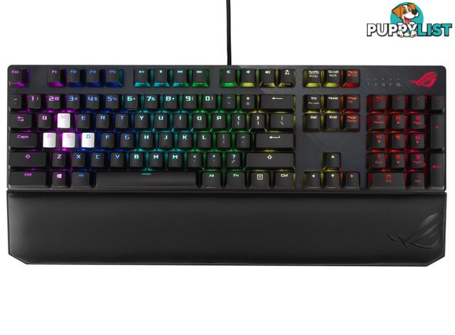 ASUS ROG STRIX SCOPE NX DX/NXRD NX Deluxe RGB Wired Mechanical Gaming Keyboard Red Switch - ASUS - 4711081086796 - ROG STRIX SCOPE NX DX/NXRD